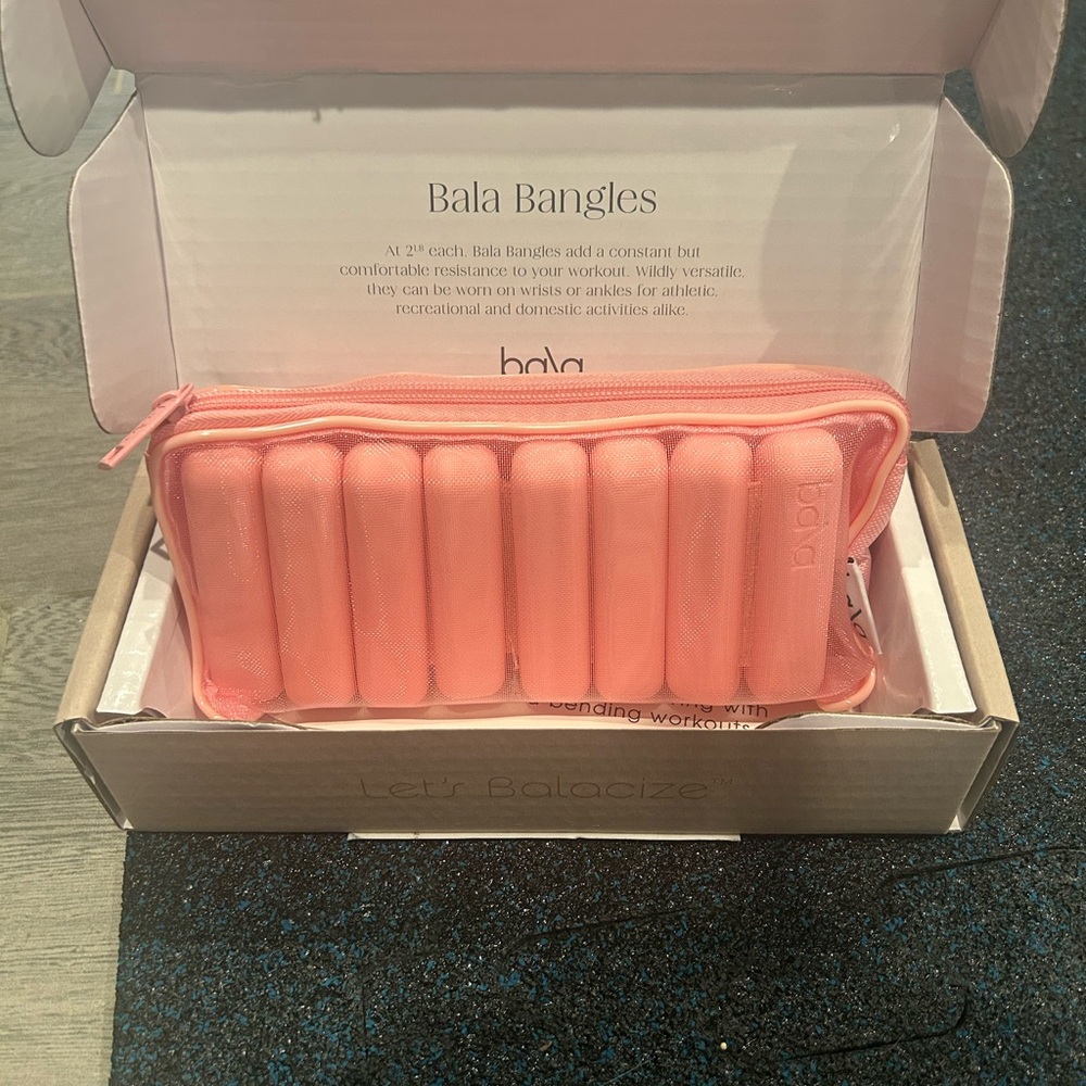 Bala Coral Pink Travel Case for Bala Bangles